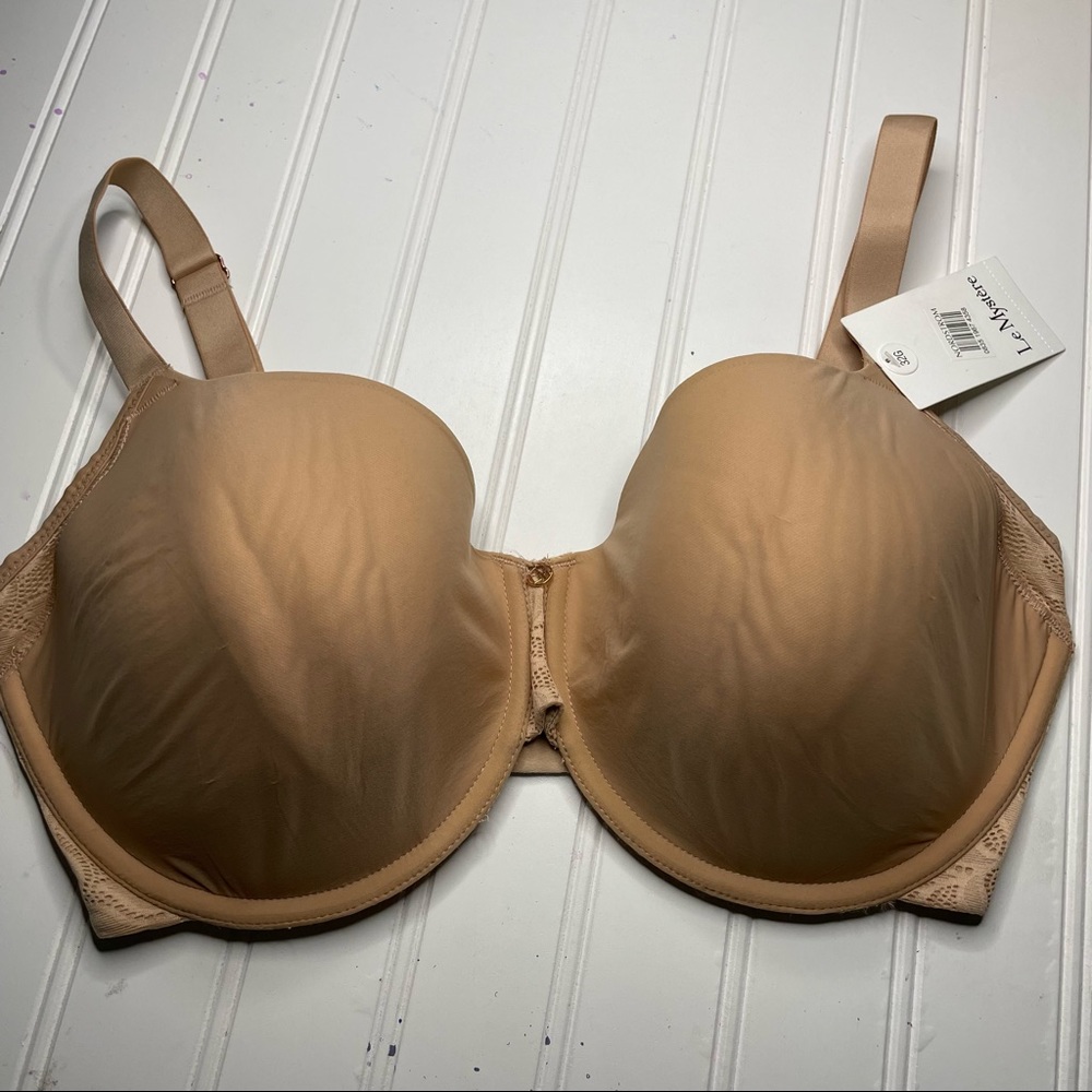 Lace comfort, smoothing T-shirt bra 32G New